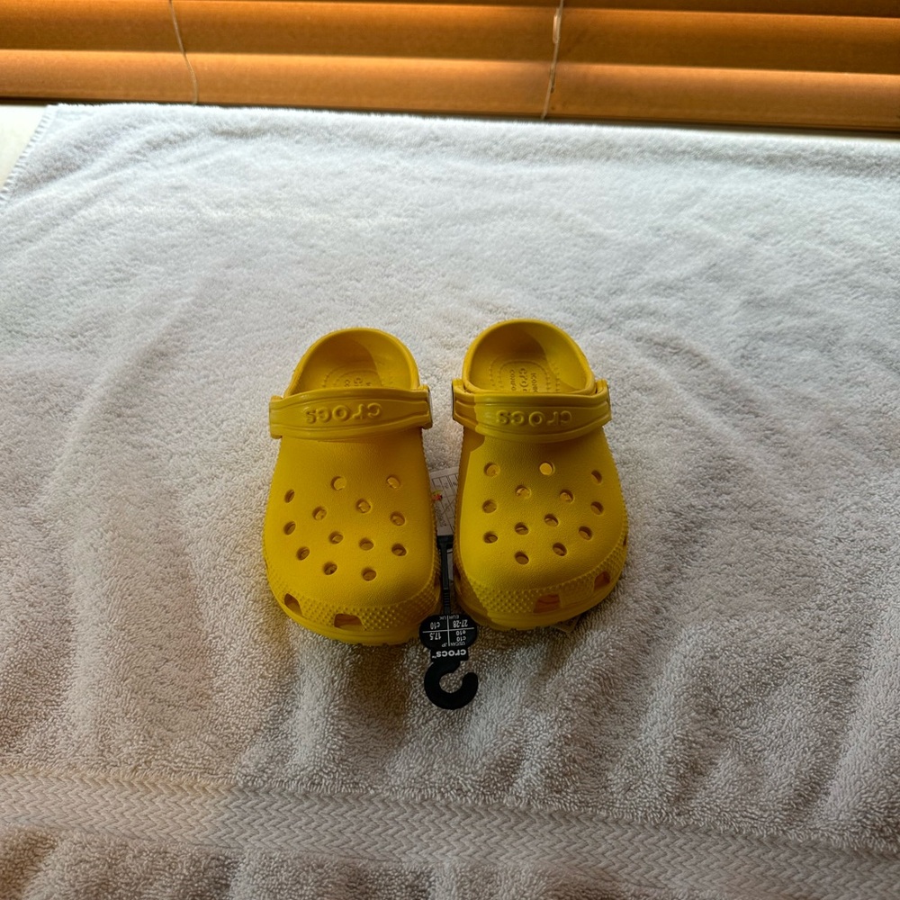 Crocs- kids- new with tags